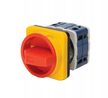 Аварийный переключатель 25A, 4 фазы, 90 °, 2 положения  (Вкл.-Выкл.), 48*48, PSA025AK441E