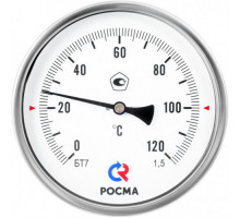 Термометр РОСМА БТ-71 (БТ-71.211), серия 211 (осе­вое при­со­еди­не­ние)