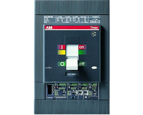 ABB 1SDA054319R1 Выключатель автоматический для защиты электродвигателей T5N 400 PR221DS-I In=400 3p F F