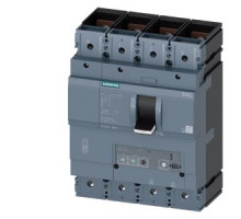 ВЫКЛЮЧАТЕЛЬ В ЛИТОМ КОРПУСЕ 3VA2 IEC ТИПОРАЗМЕР 400 КЛАСС ОТКЛ. СПОСОБНОСТИ  M ICU=55KA @ 415 В 4-ПОЛЮС., ЗАЩИТА ЛИНИИ ETU320, LI, IN=250A ЗАЩИТА ОТ ПЕРЕГРУЗКИ IR=100