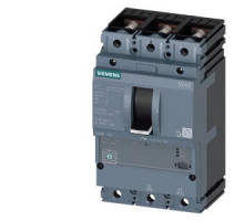 ВЫКЛЮЧАТЕЛЬ В ЛИТОМ КОРПУСЕ 3VA2 IEC ТИПОРАЗМЕР 160 КЛАСС ОТКЛ. СПОСОБНОСТИ  M ICU=55KA @ 415 В 3-ПОЛЮС., ЗАЩИТА ЛИНИИ ETU340,  ELISA LI, IN=100A ЗАЩИТА ОТ ПЕРЕГРУЗКИ