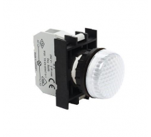 Светосигнальная арматура 110V AC/DC, белая B0C0XB