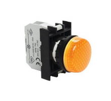 Светосигнальная арматура 110V AC/DC, желтая B0F0XS