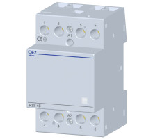 RSI-40-31-A024 Контактор для проводок Ith 40 A, Uc 24 V a.c., 3x нормально разомкнутый контакт, 1x нормально замкнутый контакт