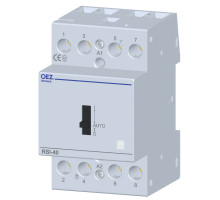 RSI-40-40-A024-M Контактор для проводок Ith 40 A, Uc 24 V a.c., 4x нормально разомкнутый контакт, с ручным управлением