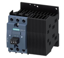 3-Ф. ПОЛУПРОВОДНИКОВЫЙ КОНТАКТОР 3RF3 AC53 7.4A 40 ГРАД. С, 48-480V, / 24V DC РЕВЕРСИВНЫЙ, МГНОВЕННАЯ КОММУТАЦИЯ, ВИНТОВЫЕ КЛЕММЫ