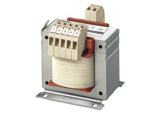1-ФАЗ. ТРАНСФОРМАТОР УПРАВЛ./ РАЗДЕЛИТЕЛЬНЫЙ ТРАНСФОРМАТОР PN = 1 KVA VDE/UL/CSA ПЕРВ 400+/-5% V ВТОР 230 EN 61558-2-1, -2-2, -2-4 СТЕПЕНЬ ЗАЩИТЫ IP00 CAGE-CLAMP-ПРУЖ. ЗАЖИМЫT