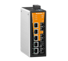 Weidmuller 1240970000 IE-SW-VL08MT-5TX-3SC Исполнение: Сетевой выключатель, managed, Fast Ethernet, Количество портов: 5 x RJ45, 3 * SC, многомодовый, IP30, -40 °C...75 °C