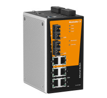 Weidmuller 1241070000 IE-SW-PL08M-6TX-2SC Исполнение: Сетевой выключатель, managed, Fast Ethernet, Количество портов: 6 x RJ45, 2 * SC, многомодовый, IP30, 0 °C...60 °C