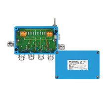 Weidmuller 8564170000 FBCon PA CG/M12 4way Ex Исполнение: Стандартный концентратор для взрывоопасной зоны Ex EEx(ia), 4-канальный распределитель полевой шины EEx, IP66