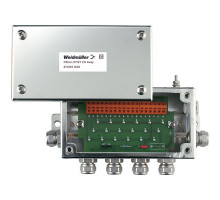 Weidmuller 8703450000 FBCon SS CG 4way Исполнение: Стандартный концентратор, 4-канальный распределитель полевой шины, IP66