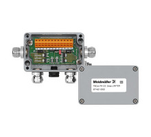Weidmuller 8714210000 FBCon PA CG 2way Limiter Исполнение: Стандартный концентратор с ограничением тока, 2-канальный распределитель (с ограничителем), IP66