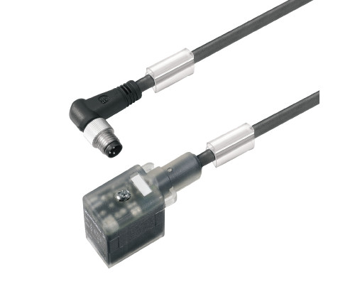 Weidmuller 1026180300 SAIL-VSB-M8W-3-3.0U Исполнение: , Вилка угловой - диодная вилка