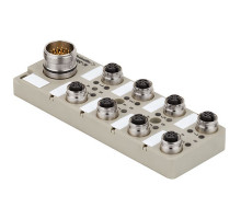 Weidmuller 1847920000 SAI-8-S 4P FC Исполнение: Концентратор сигналов, пассивный распределитель, Push-Pull, M12, с разъемом M23, Да