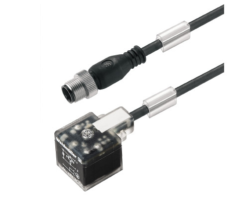 Weidmuller 9457040000 SAIL-VSA-M12G-1.5U Исполнение: Клапанный штекер, Вилка прямая - клапанная вилка, A
