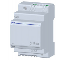 UTZ-4-A Звонковый трансформатор мощность 4 VA, Upri 230 V a.c., Usec 6, 8, 12 V a.c., исполнение стойкое к короткому замыканию, ширина 3 модуля