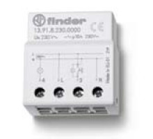 FINDER Электронные шаговое реле; 1NO 10A; питание 230В АC; монтаж в коробке; степень защиты IP20(арт.139182300000)
