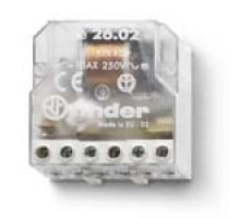 FINDER Шаговое электромеханическое реле; 2NO 10А, 2 состояния; контакты AgNi; питание 110В АC; монтаж в коробке; степень защиты IP20(арт.260281100000)