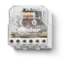 FINDER Шаговое электромеханическое реле; 2NO 10А, 3 состояния; контакты AgNi; питание 12В АC; монтаж в коробке; степень защиты IP20(арт.260680120000)