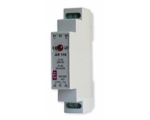 Промежуточное реле AR 116 230/24V (1x16A_AC1)