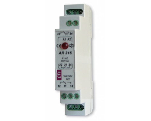 Промежуточное реле AR 316 230V (3x16A_AC1)