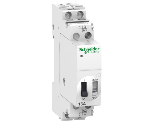 Schneider Electric A9C30012 ИМПУЛЬСНОЕ РЕЛЕ iTL16A 2НО 12В АС 50-60ГЦ 6В DC