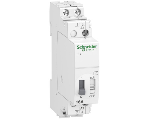 Schneider Electric A9C30812 ИМПУЛЬСНОЕ РЕЛЕ iTL16A 2НО 230В АС 50-60ГЦ 110В DC