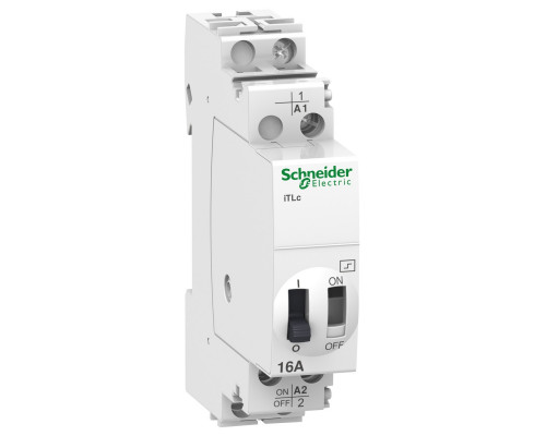 Schneider Electric A9C33111 ИМПУЛЬСНОЕ РЕЛЕ С ЦЕНТРАЛЬНЫМ УПРАВЛЕНИЕМ iTLc 16A